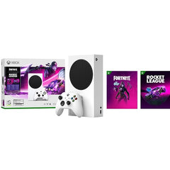 Microsoft Xbox Series S Console (Fortnite &amp; Rocket League) (RRS-00025) 512GB - White