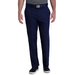 Haggar Cool Right Performance Flex Classic Fit Flat Front Pant