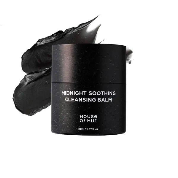 House of Hur Midnight Soothing & Purifying Cleansing Balm | Hydrating & Calming Korean Skincare - 1.69fl.oz