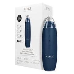 GESKE SmartAppGuided MicroDermabrasion Blackhead Remover 7 in 1 Blackhead Remover Electric Pore Cleaner Innovative Vacuum Cup Beauty Tool Skin Cleansing Device Skincare Device