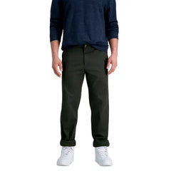 Haggar Men's Slim-Fit Life Khaki™ Comfort Pant