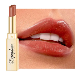 Depuplum Lipstick for Women Hydrate Glossy Lipstick Moisture Lip Gloss Sheer-Medium Coverage Shine Tinted Lip Balm for Dry Lips