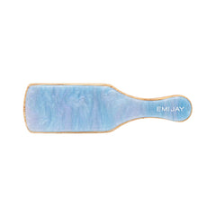 Emi Jay Mini Boar Bristle Hair Brush – Compact Natural Bristle Brush for Shine & Smooth Finish