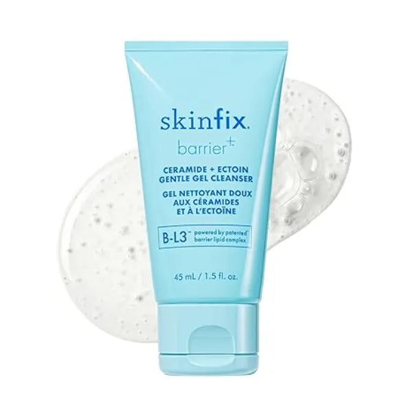 Skinfix Ceramide + Ectoin Gentle Gel Cleanser Mini 1.5 oz Removes Makeup & SPF Cleanses & Hydrates Skin