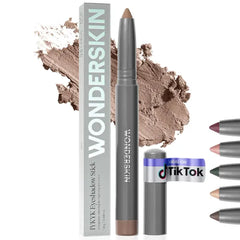 Wonderskin IYKYK Eyeshadow Stick - Longwear Eye Shadow Sticks, Budge-Proof and Waterproof Shimmer Eyeshadow Stick with Built-in Sharpener