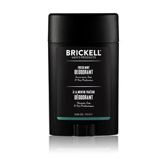 Brickell Men's Products Natural Deodorant For Men, Natural and Organic, Aluminum, Alcohol, and Baking Soda Free, 2.65 Ounce