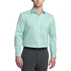 Van Heusen Men's Regular Fit Ultra Wrinkle Free Spread Collar Dress Shirt