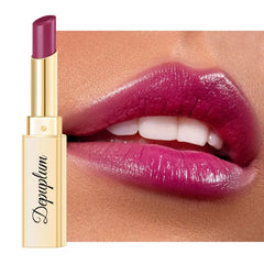 Depuplum Lipstick for Women Hydrate Glossy Lipstick Moisture Lip Gloss Sheer-Medium Coverage Shine Tinted Lip Balm for Dry Lips
