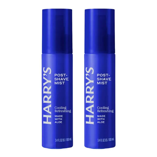 Harry's Post-Shave Mist and Balm for Men with Aloe, Eucalyptus, and Tea Tree, Soothes and Hydrates Skin After Shaving - 3.4 fl oz (Pack of 2)
