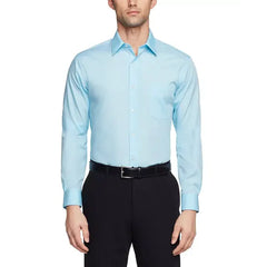 Van Heusen Men's Fitted Poplin Dress Shirt