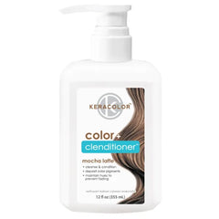 Keracolor Color + Clenditioner 3-in-1 Color-Depositing Conditioner, Gently Cleanses & Conditions, Semi-Permanent Hair Color, 23 Shades, 12 Fl Oz