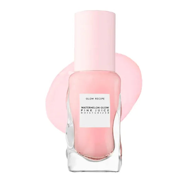 Glow Recipe Pink Juice Water Gel Face Moisturizer for Women, Men & Teens - Hydrating Hyaluronic Acid, Radiance Boosting, Oil-Free, Long-Lasting Korean Skin Care for Oily Skin