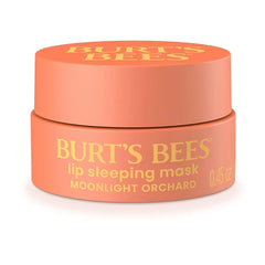 Burt's Bees Overnight Lip Sleeping Mask Duo - Lavender Vanilla & Moonlight Orchard with Hyaluronic Acid and Squalane, Hydrating Lip Treatment Stocking Stuffers Christmas Gifts, 2 x 0.45 oz