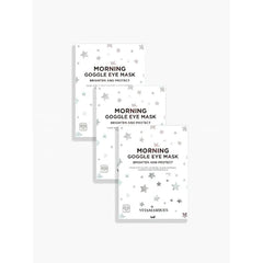 Vitamasques Candy Cane Vitamin C Eye Mask 3 Pack - Korean Skin Care Eye Mask with Aloe Vera to Reduce Puffy Eyes