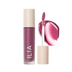 ILIA Overglaze Hydrating Lip Gloss Long Wear, Non Sticky, 24 Hour Hydration Smooth + Plump Vegan + Silicone, Gluten, Nanoparticles