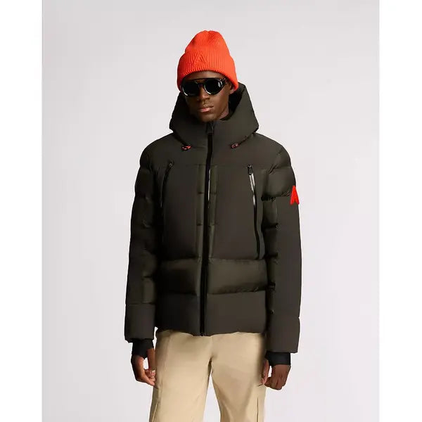 Men's Barren Heavyweight Multi-Tone Puffer with Semi-Lustrous Finish