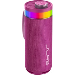 JLab Go Party Portable Bluetooth Speaker – 10W Power, 16+ Hours Playtime, IP56 Waterproof, RGB LED Lighting & App Control