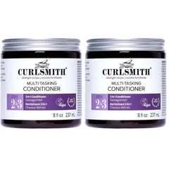 CURLSMITH Multi-Tasking 3-in-1 Curl Conditioner, Use as a Protein-Rich Rinse Out, Leave In or Deep Conditioner, For All Curl Types, Vegan & Cruelty-free