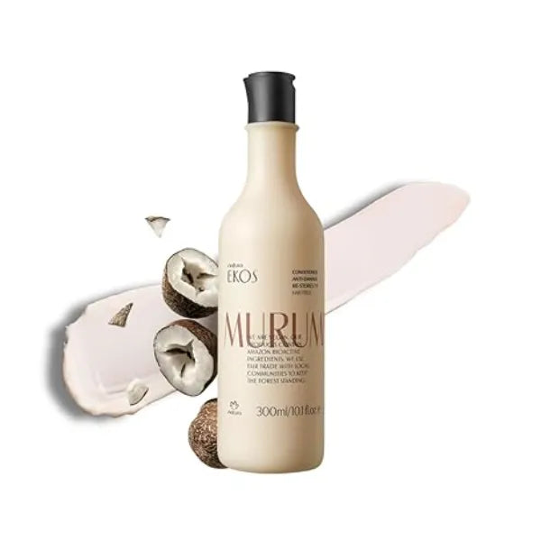 Natura Ekos Restoring Conditioner Anti Damage Hair Detangler & Moisturizer Combat Dryness Hair Care Brazilian Beauty Secrets Personal & Self Care 10.1 fl oz