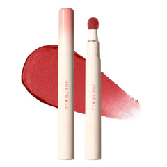 JUDYDOLL Cushion Matte Lip Cream, Hydrating Matte Lipstick with Tripeptide & Squalane, Lip Line Blurring, Velvet Lip Mud, Smudge-Proof,Long-Lasting, Non-craked