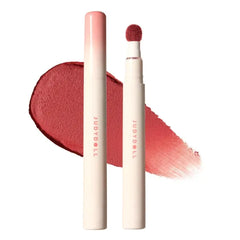 JUDYDOLL Cushion Matte Lip Cream, Hydrating Matte Lipstick with Tripeptide & Squalane, Lip Line Blurring, Velvet Lip Mud, Smudge-Proof,Long-Lasting, Non-craked
