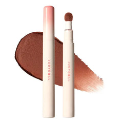 JUDYDOLL Cushion Matte Lip Cream, Hydrating Matte Lipstick with Tripeptide & Squalane, Lip Line Blurring, Velvet Lip Mud, Smudge-Proof,Long-Lasting, Non-craked