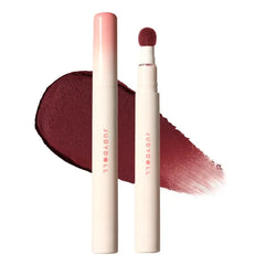 JUDYDOLL Cushion Matte Lip Cream, Hydrating Matte Lipstick with Tripeptide & Squalane, Lip Line Blurring, Velvet Lip Mud, Smudge-Proof,Long-Lasting, Non-craked