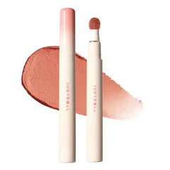 JUDYDOLL Cushion Matte Lip Cream, Hydrating Matte Lipstick with Tripeptide & Squalane, Lip Line Blurring, Velvet Lip Mud, Smudge-Proof,Long-Lasting, Non-craked
