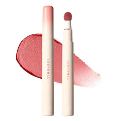 JUDYDOLL Cushion Matte Lip Cream, Hydrating Matte Lipstick with Tripeptide & Squalane, Lip Line Blurring, Velvet Lip Mud, Smudge-Proof,Long-Lasting, Non-craked