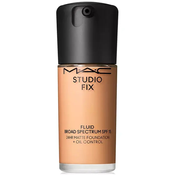 MAC Studio Fix Fluid SPF 15 24HR Matte Foundation with Oil Control for Long Lasting Coverage ,1 oz