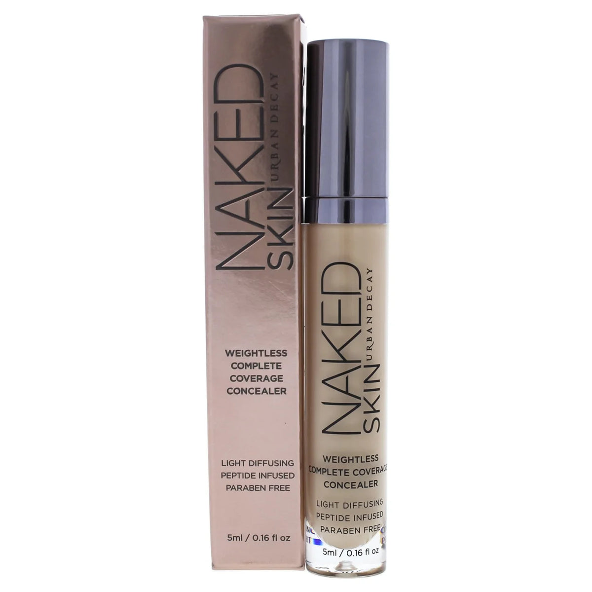Naked Skin Weightless Complete Coverage Concealer - Fair Warm by Urban Decay for Women - 0.16 oz Con