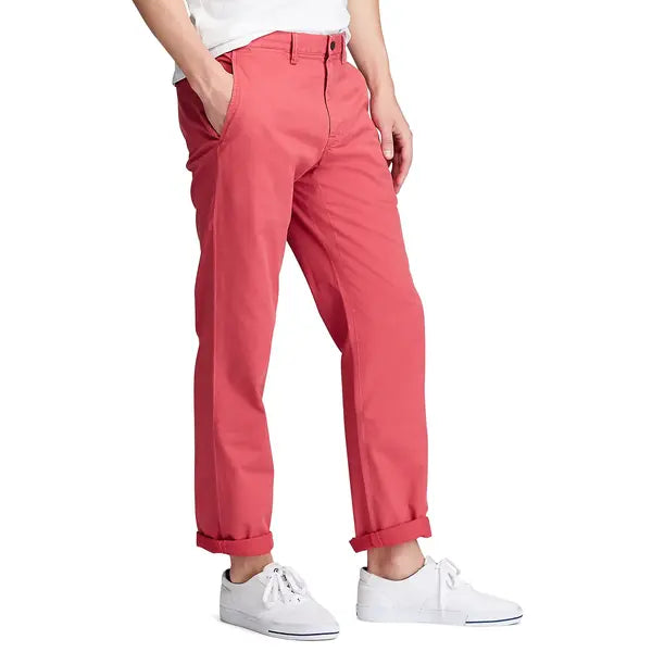 Polo Ralph Lauren Men's Straight-Fit Washed Stretch Chino Pants