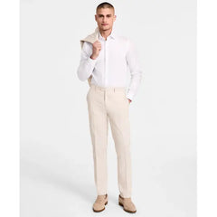 Bar III Men's Slim-Fit Linen Suit Pant