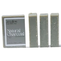Amallow Premium Goat Milk Soap Bars Dry Skin, Gentle, Organic & Soothing Hand Made in USA with Real Goat Milk Large