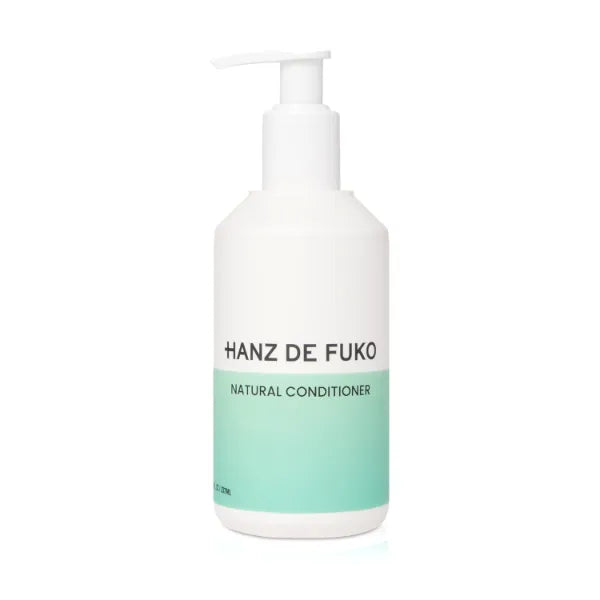 Hanz de Fuko Premium Natural Shampoo & Conditioner for Men & Women – Sulfate & Paraben Free Hair Care Promotes Healthy Hair Growth, Soothes Dry Scalp, Fights Dandruff, with 16+ Plant Extracts, 8 oz