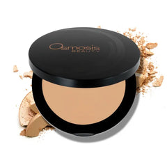 OSMOSIS Mineral Pressed Base Foundation, Lightweight Powder Makeup, Medium To Full Coverage, Matte Finish