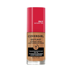 Covergirl Outlast Extreme Wear 3-in-1 Full Coverage Liquid Foundation, SPF 18 Sunscreen