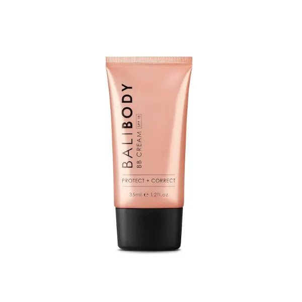 Bali Body BB Cream SPF15 | Tinted Sheer Face Cream with Hyaluronic Acid & Marine Collagen | Paraben Free, For All Skin Types | Vegan, Cruelty Free Australian Made (35 ml/1.2 fl oz)