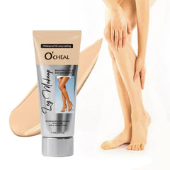 O’CHEAL Waterproof Leg Makeup Cream, No Transfer Tattoo Cover Up&Scar Concealer, Long Lasting Body Foundation for Flawless Skin, Leg Varicose Vein Cover Up, Suitable All Skin Tones