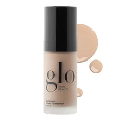 Glo Skin Beauty Luminous Liquid Mineral Foundation SPF 18 – Sheer to Medium Coverage, Dewy Finish, Improves Skin Tone (Multiple Shades)