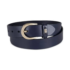Tommy Hilfiger Women's Signature Leather Jean Belt