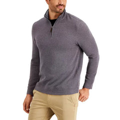 Men's Birdseye Quarter-Zip Pullover