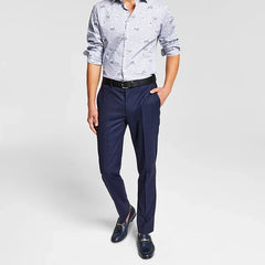 Bar III Men's Slim-Fit Wool Suit Pant