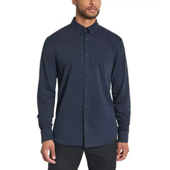 Kenneth Cole Men's Slim-Fit Plain Shirt