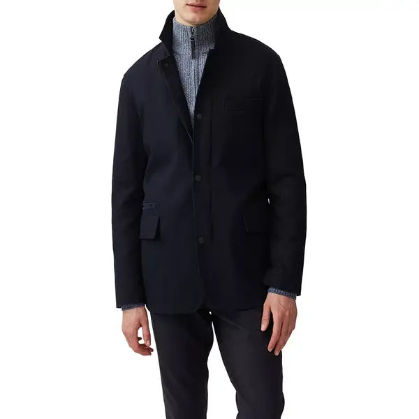 Rodd & Gunn Men's Longbush Wool-Blend Traveler Blazer