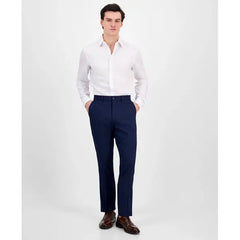 DKNY Men's Modern-Fit Solid Dress Pants