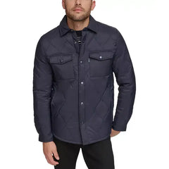 Men's Onion Quilted Shirt Jacket