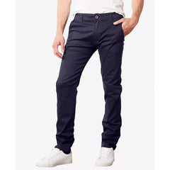 Galaxy By Harvic Men's Super Stretch Slim Fit Everyday Chino Pant