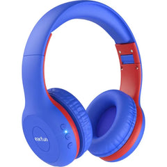 EarFun K2 Kids Bluetooth Headphones, Kids Headphones with Volume Limited, 40H Playtime, Built-in Mic, Stereo Sound, Foldable Over-Ear Headphone for School/Travel/iPad/Tablet