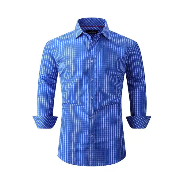 Daniel Hechter Men's Check Dress Shirt